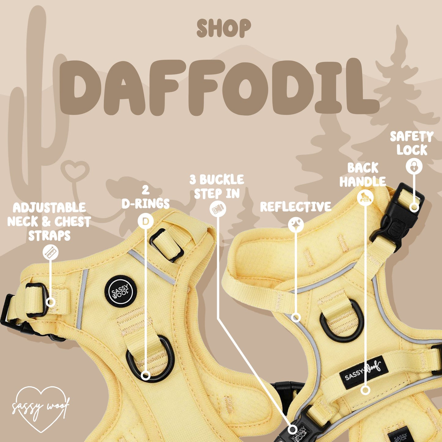 Dog Two Piece Bundle - Daffodil