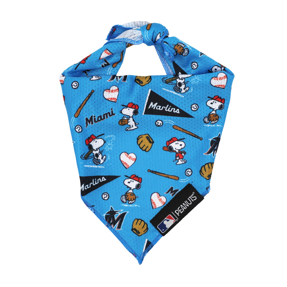 Dog Bandana - MLB™ x Peanuts™ Miami Marlins™