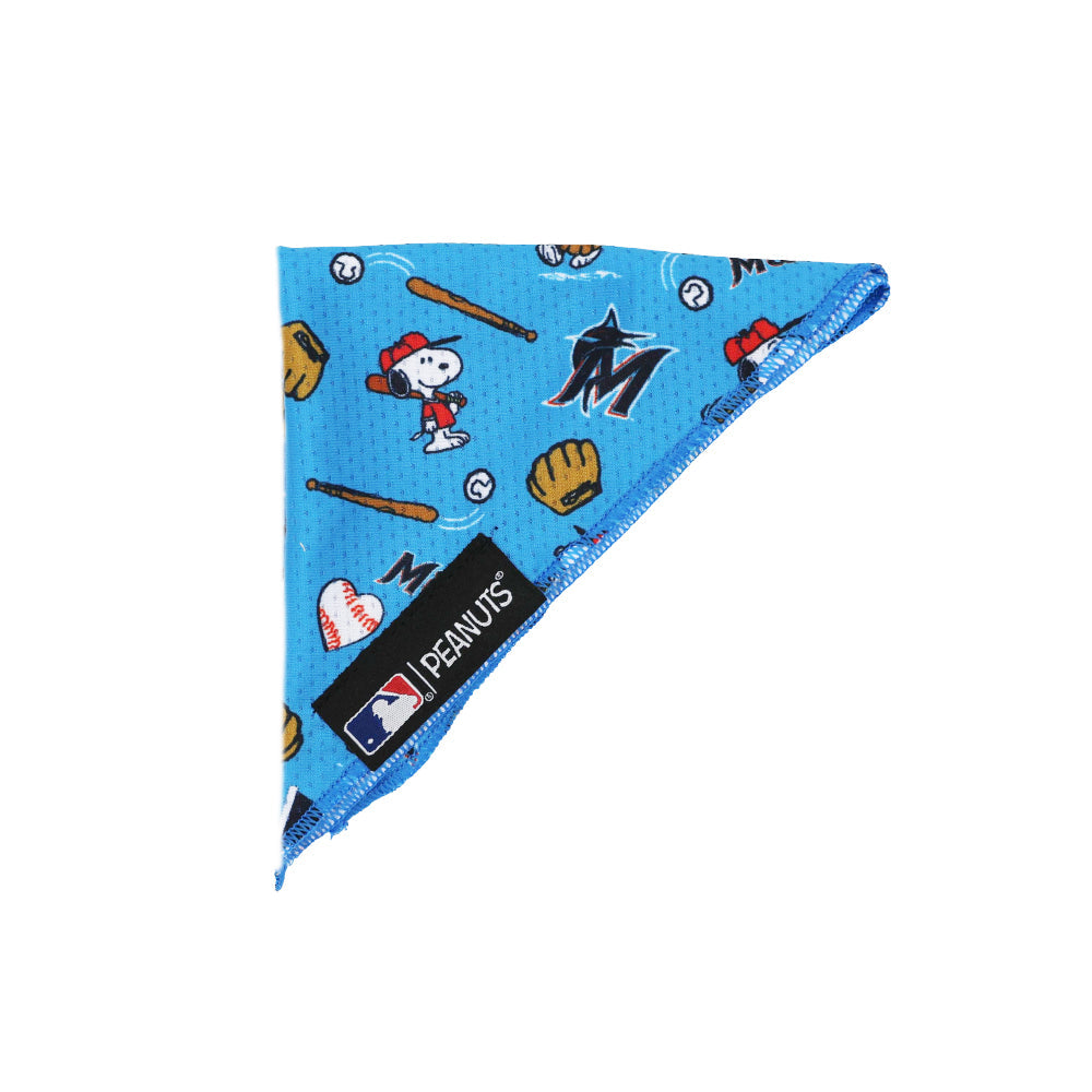 Dog Bandana - MLB™ x Peanuts™ Miami Marlins™