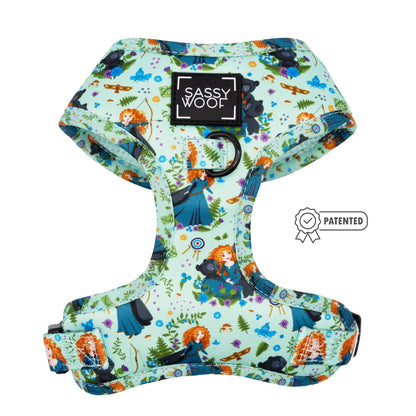 Dog Adjustable Harness - Disney's Merida