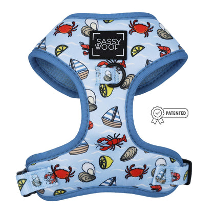 Dog Adjustable Harness -  Coastal Cuties
