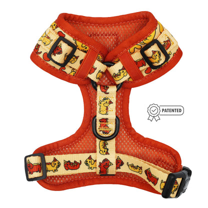 Dog Adjustable Harness - Hot Dawg