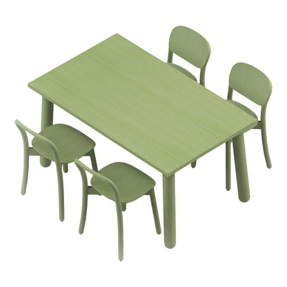 Beech Basics 71 Classic Table - Rectangle