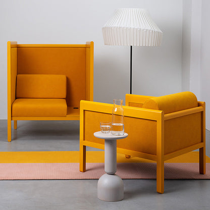 Beech Hotel Lounge Chair - Low Back