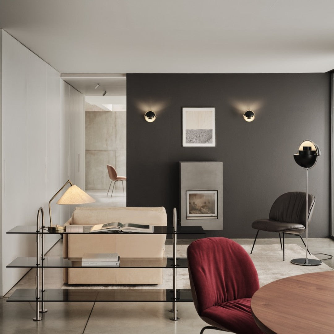 Beetle Soft Lounge Chair - Conic Base - Fully Upholstered