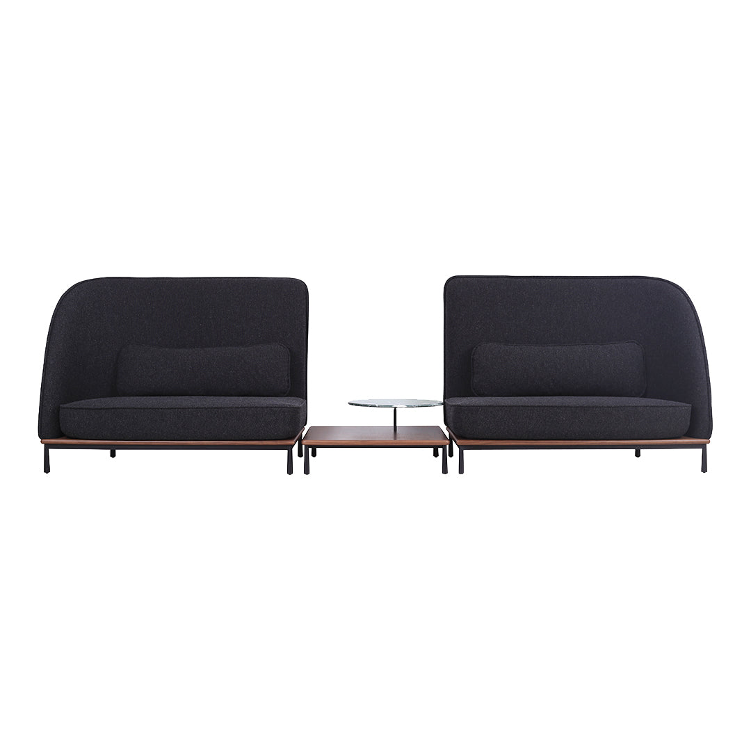 Arc High Back 2-Seater Sofa - Right