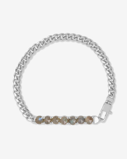 Julian Loves Labradorite Bracelet 5mm - Silver|Labradorite