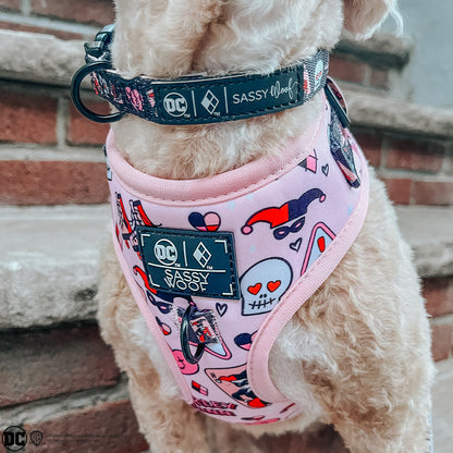 Dog Adjustable Harness - Harley Quinn™
