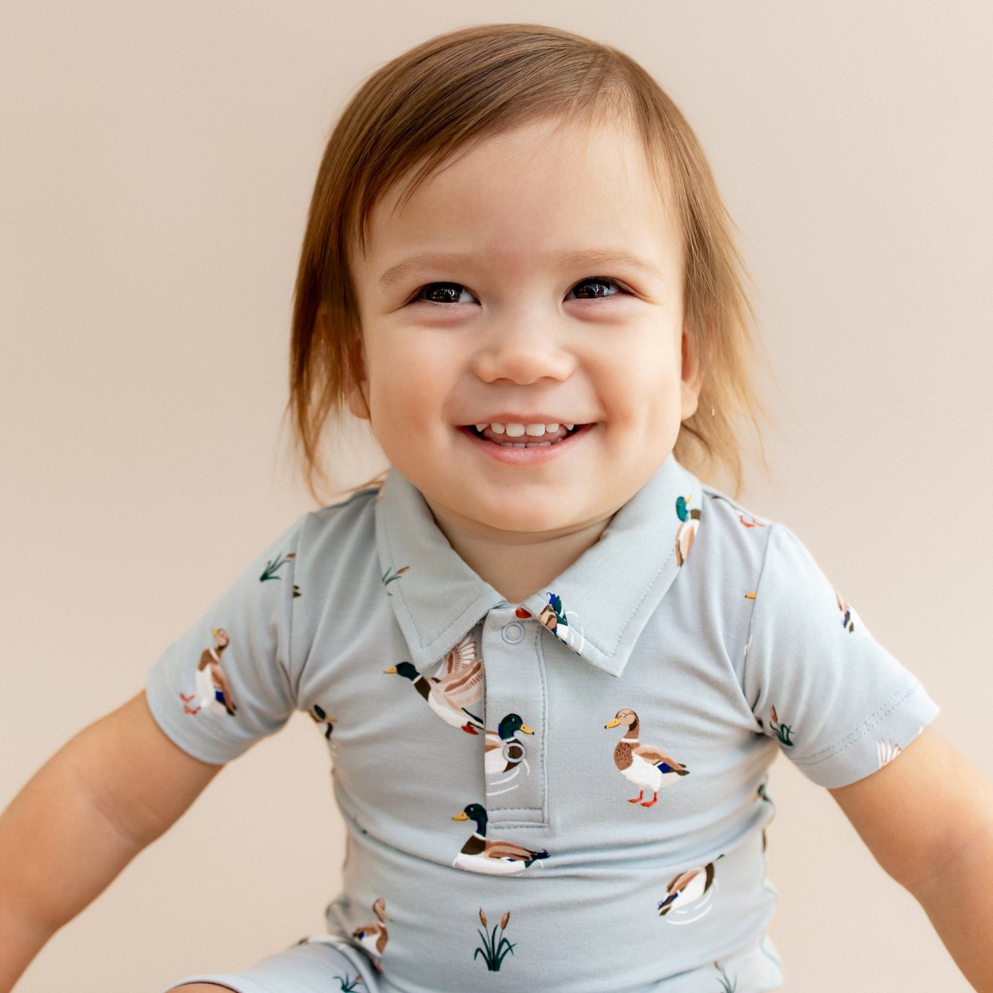 Polo Shortall in Mallard Duck