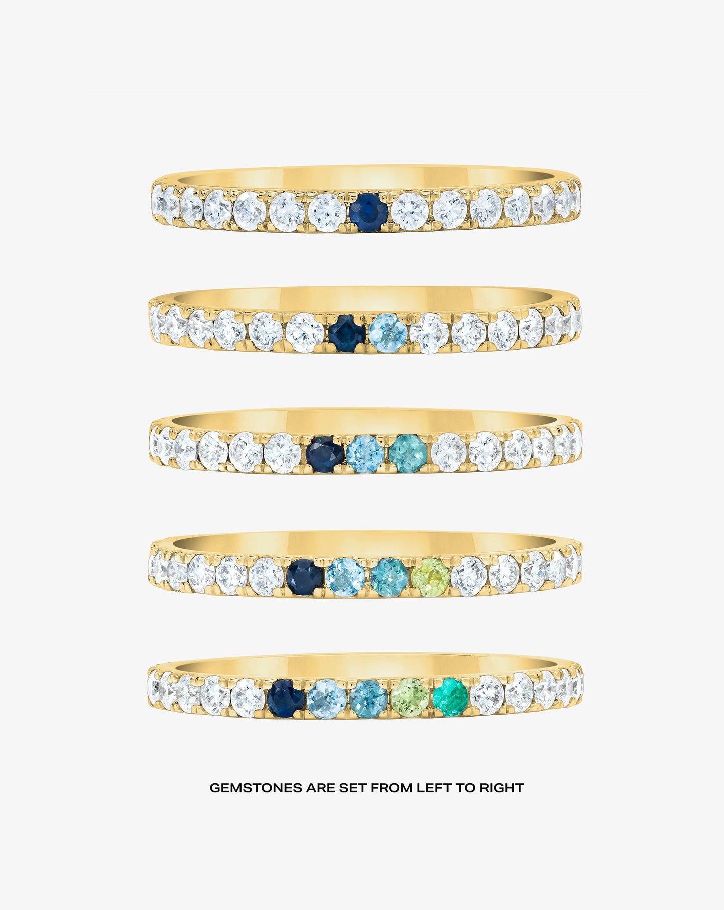 1.9 mm Personalized Perfect Pavé Diamond Ring