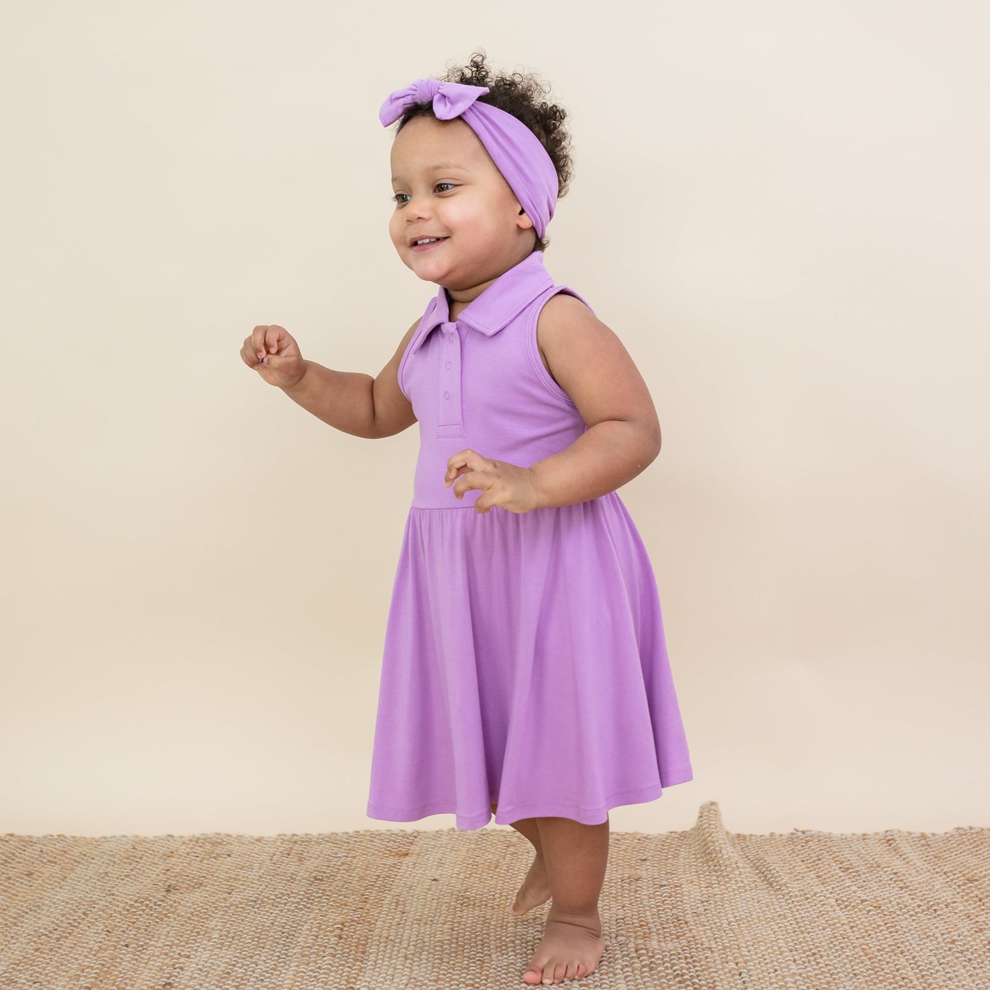 Polo Bodysuit Dress in Poi