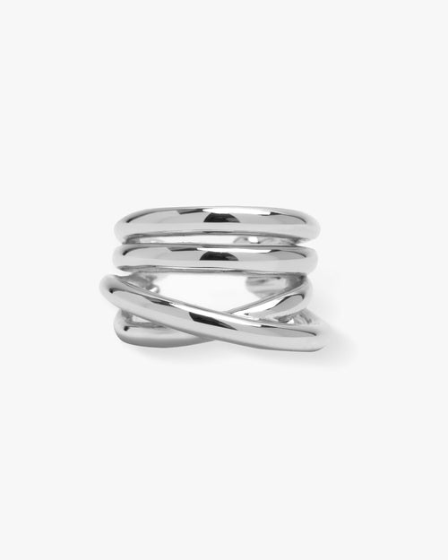 "She's So Smooth" Ear Cuff - Silver