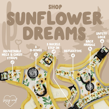 Dog Four Piece Bundle - Sunflower Dreams