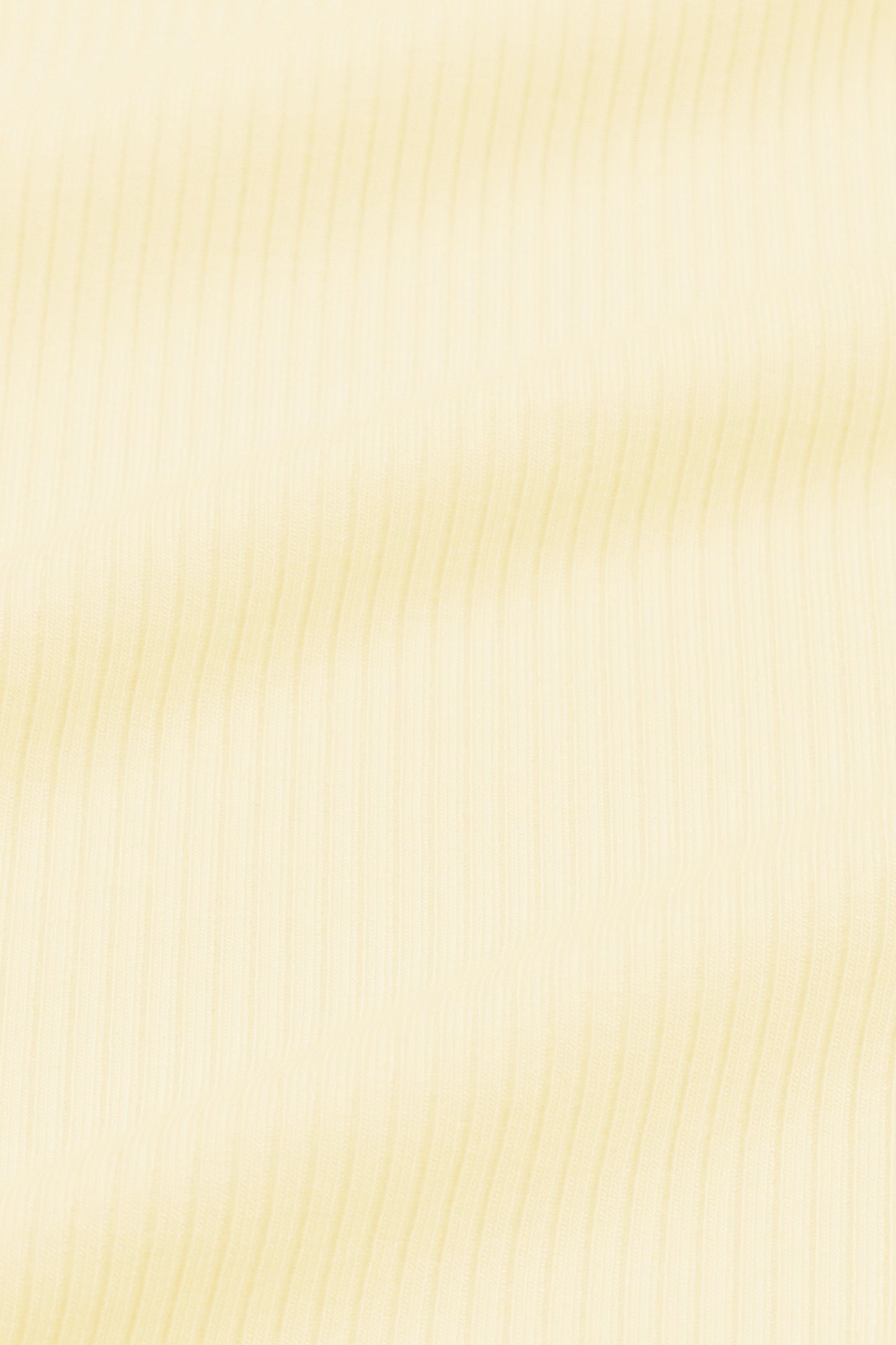 Ribbed Spaghetti Strap Bodysuit in Chamomile