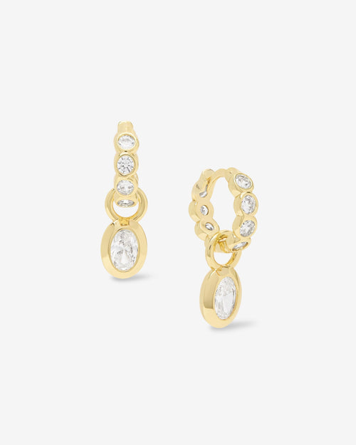 She's a Boss Huggies - Gold|White Diamondettes