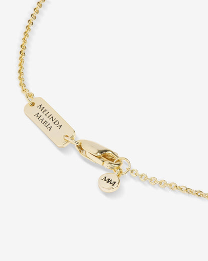 XL You Have My Whole Heart Pavé Necklace - Gold|White Diamondettes