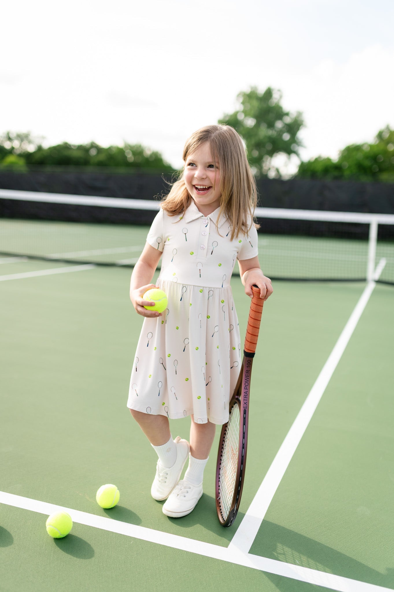 Polo Dress in Tennis
