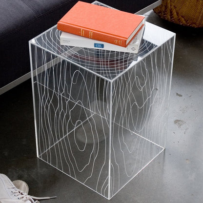 Acrylic Timber Table