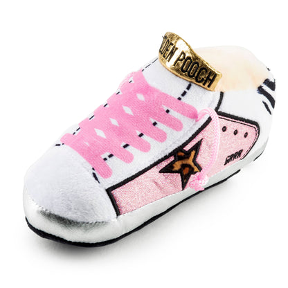 Haute Diggity Dog - Golden Pooch - Pink Squeaker Dog Toy