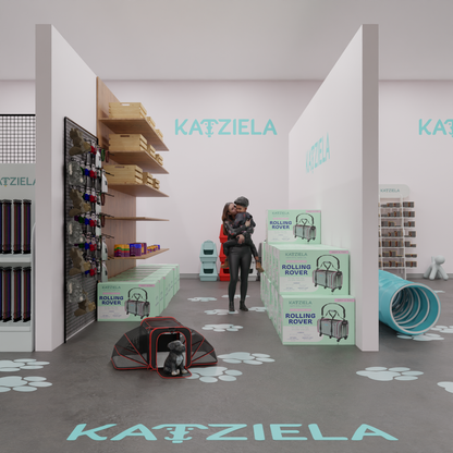 Katziela - Katziela Rolling Rover Airline Compliant Expandable Wheeled Pet Carrier