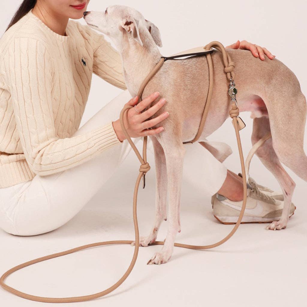 Hozi - [NEW] Essential Leash - Beige