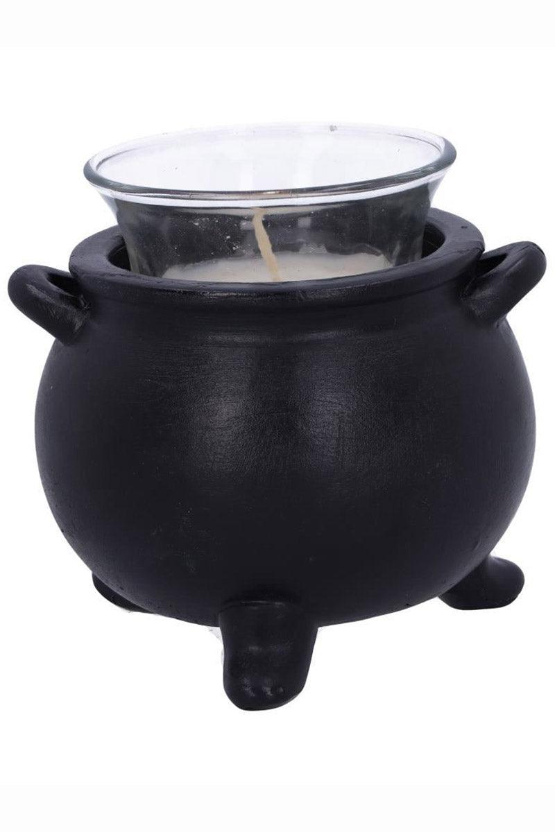 All Seeing Eye Witches Cauldron Tealight Candle Holder