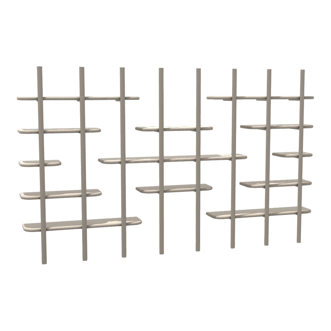 Anam Modular Bookcase - Composition Three - Fabric Coated Shelf
