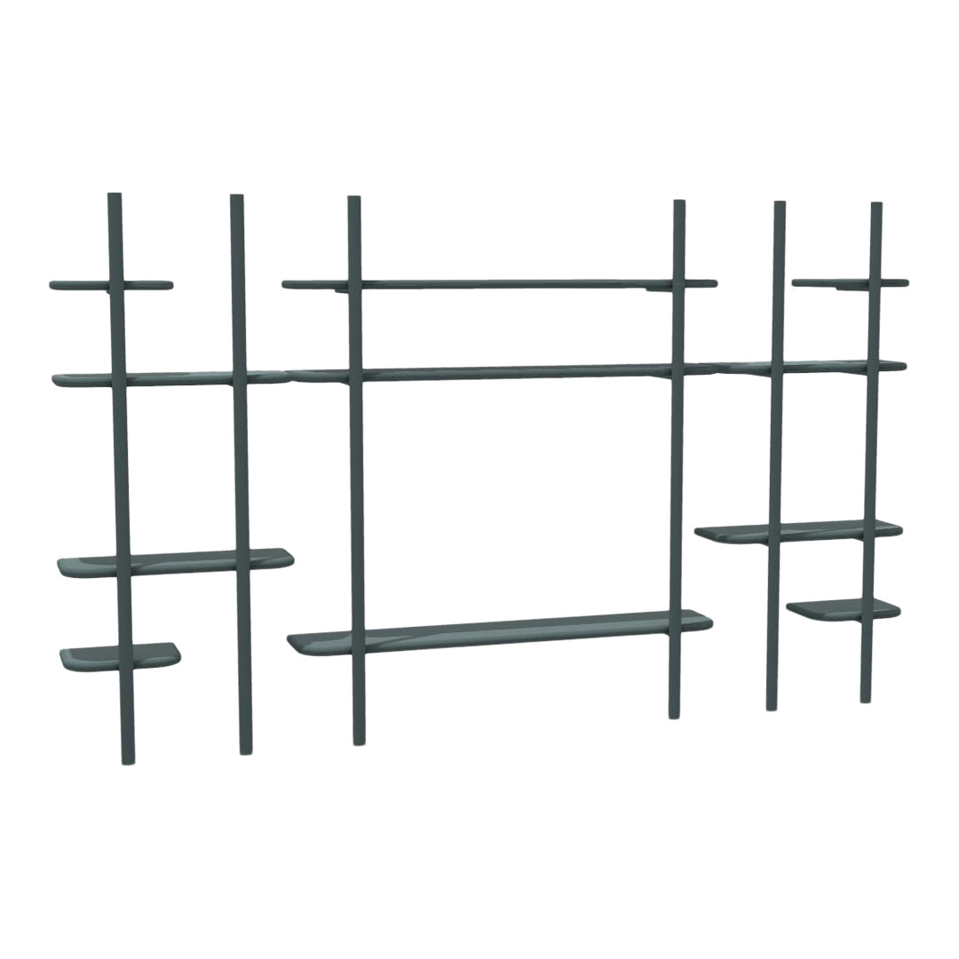 Anam Modular Bookcase - Composition Four - Lacquered Shelf