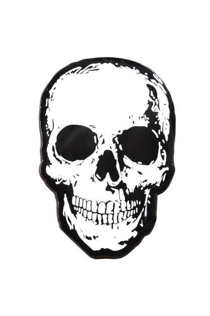 Anatomical Skull Glow Enamel Pin