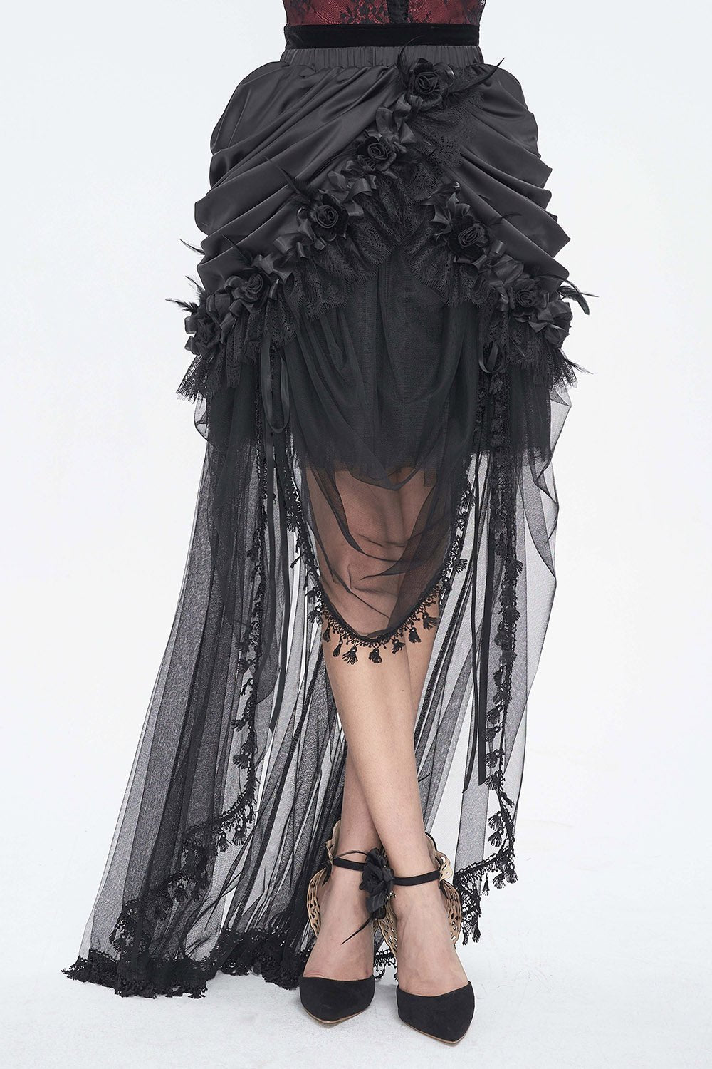 Antoinette Gothic Bustle Skirt with Train