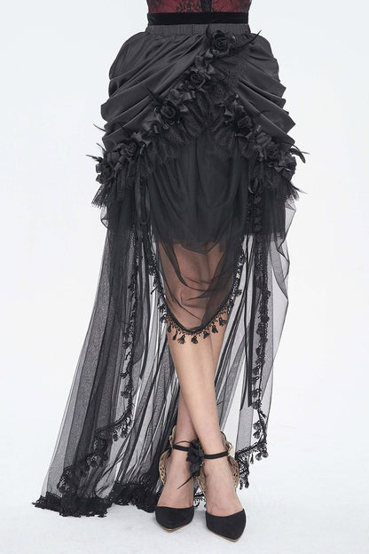 Antoinette Gothic Bustle Skirt with Train