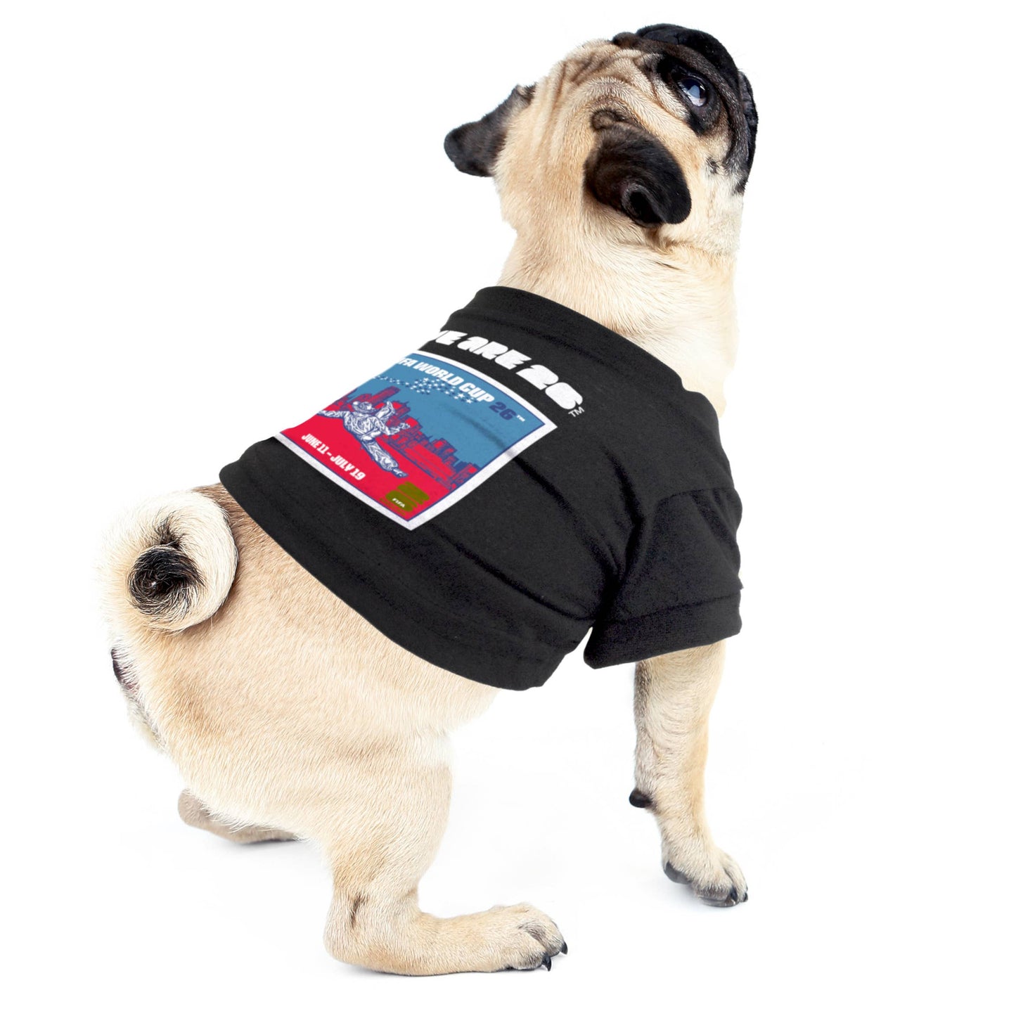 Little Earth Productions - 2026 FIFA World Cup Host City Pet T-Shirt