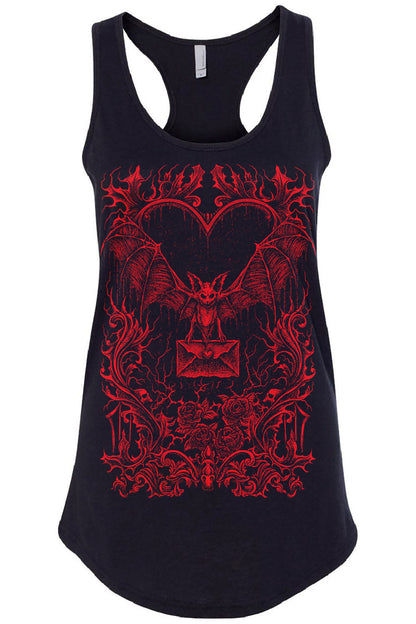 Bat Romance T-shirt [Blood Red]