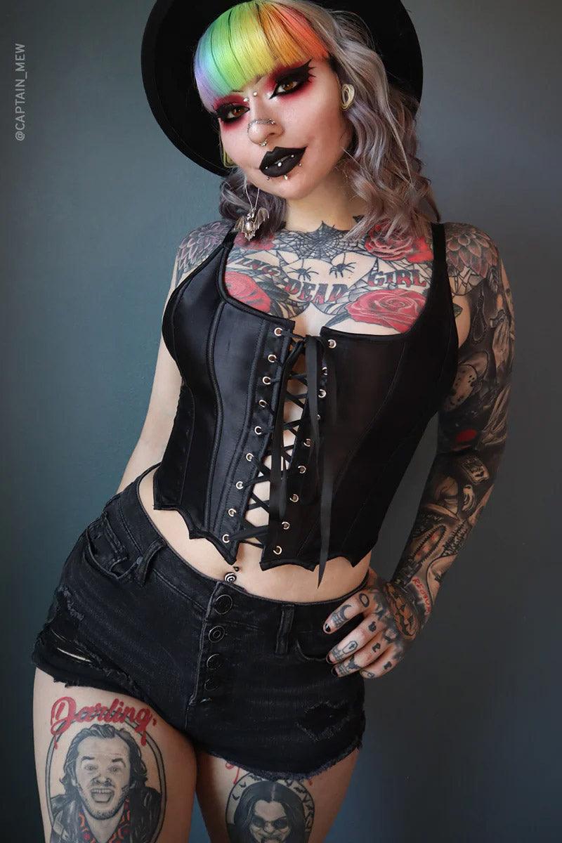 Bat Wing Corset Top