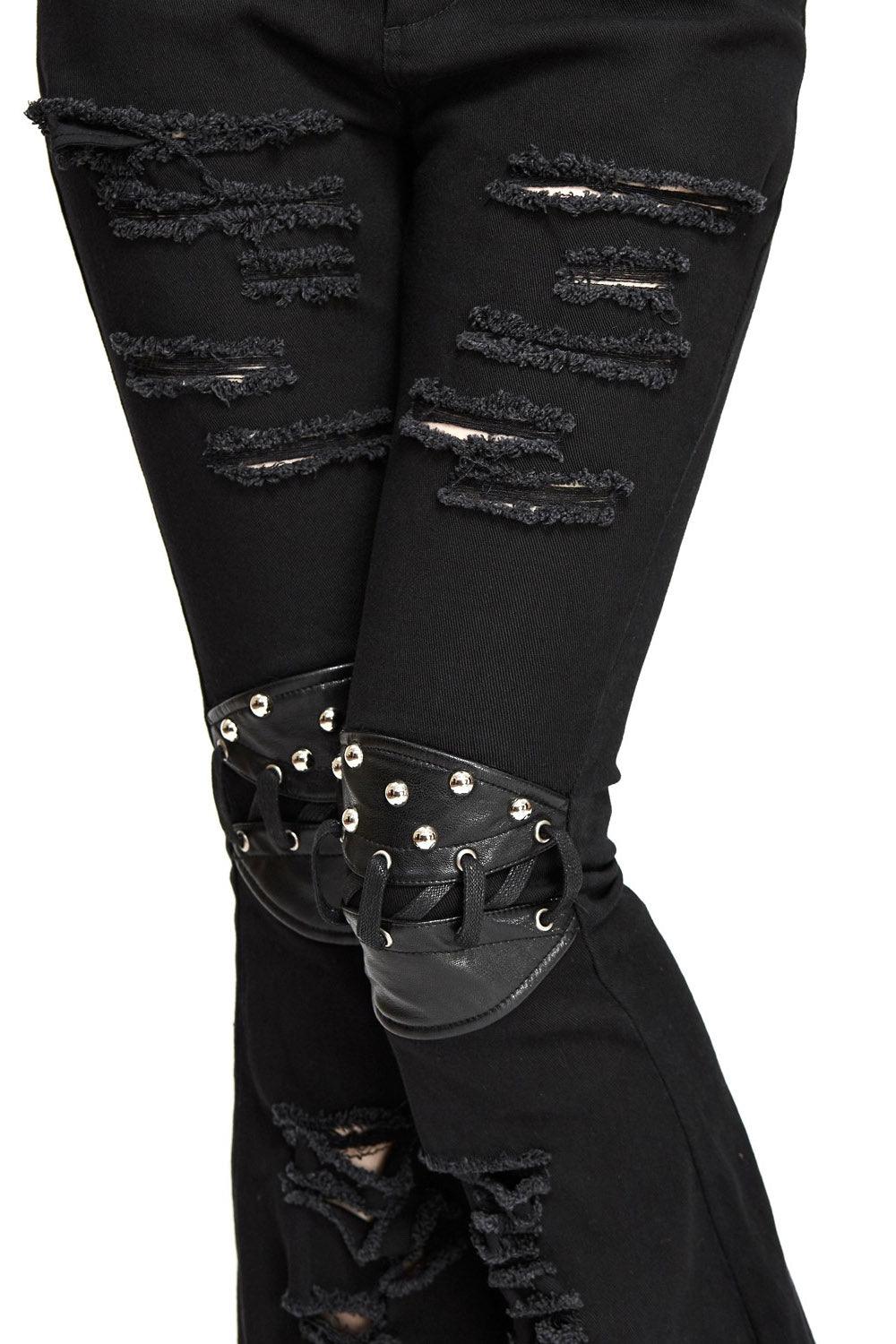Bellatrix Strange Shredded Bell Bottoms