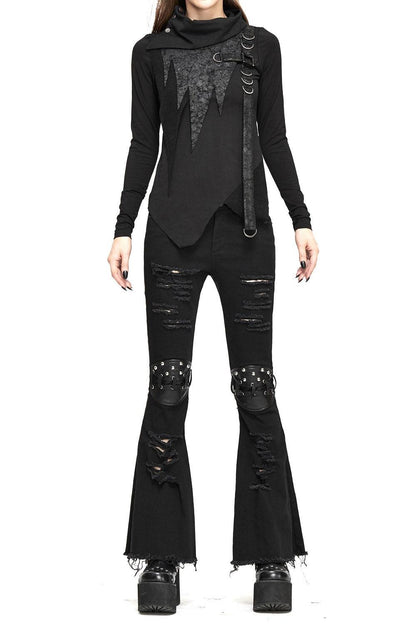 Bellatrix Strange Shredded Bell Bottoms