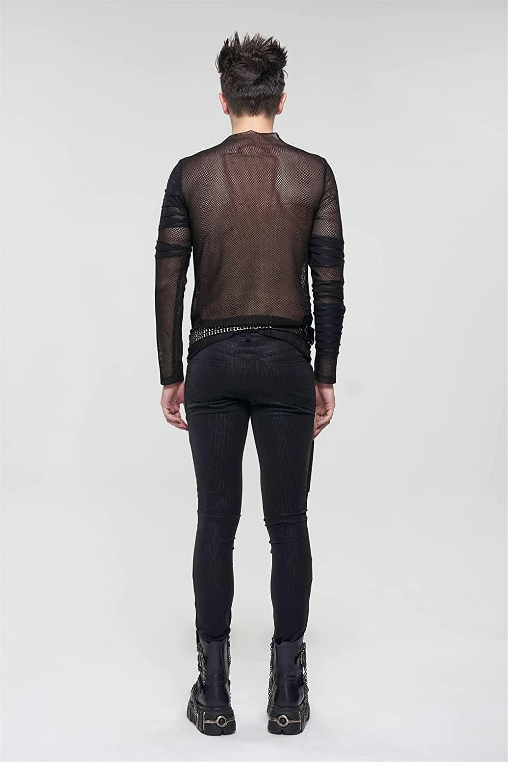 Biohazard Bandage Fishnet Top