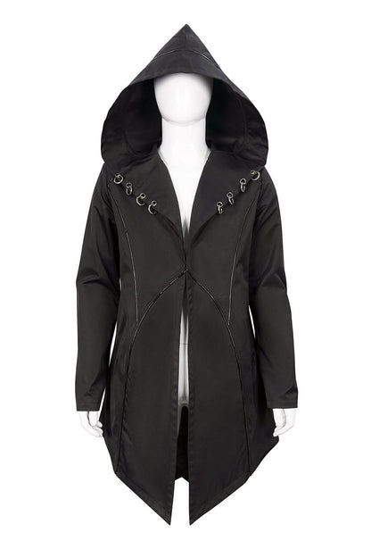 Black Butcher Pierced Coat
