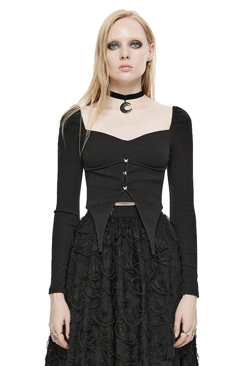 Black Butterflywings Top