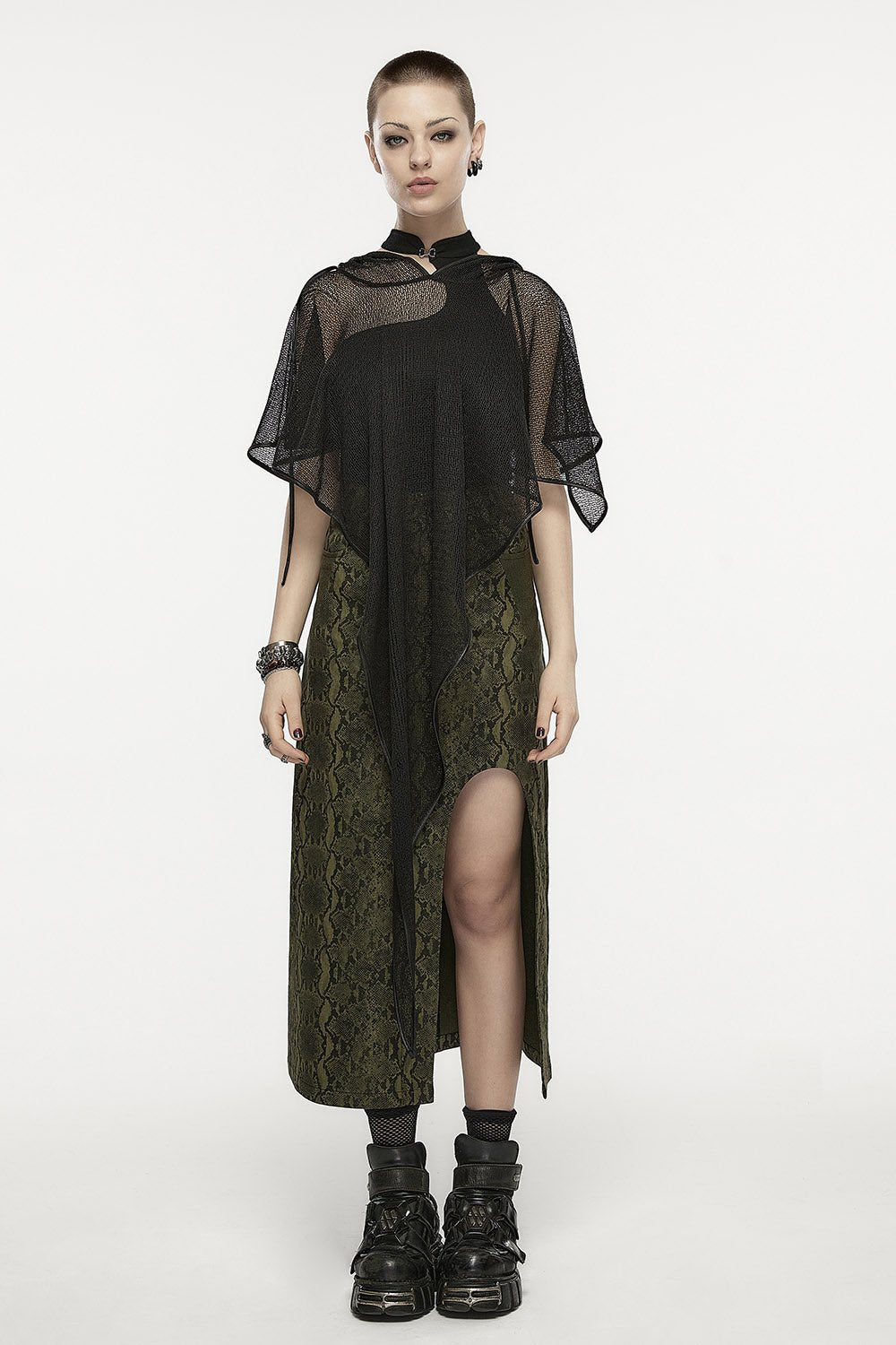 Black Coven Hooded Cloak