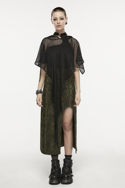 Black Coven Hooded Cloak