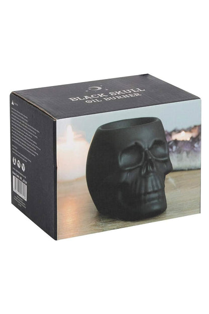 Black Skull Oil Burner