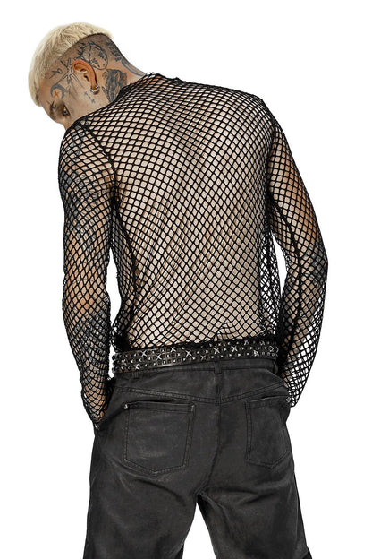 Bloodcurdle Fishnet Top