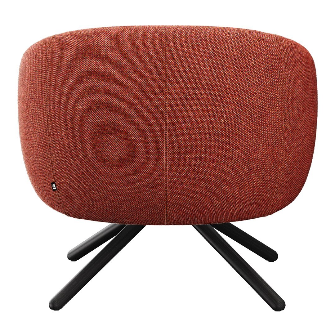 Bonny Lounge Chair - Swivel Wood Base