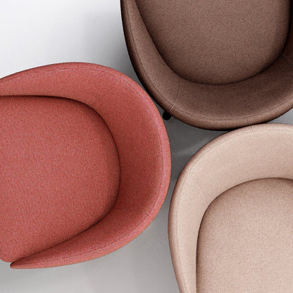 Bonny Lounge Chair - Swivel Wood Base