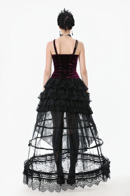 Countess Chateau Lace-Up Tank Top
