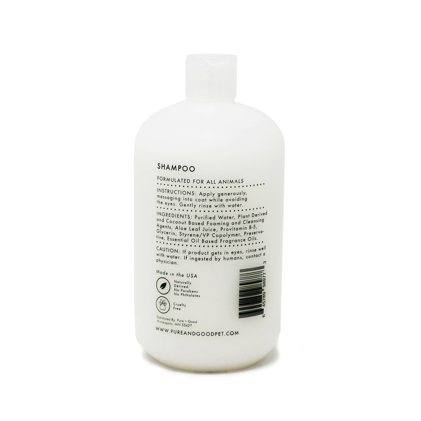 Pure + Good - Dog & Cat Shampoo: Cedarwood + Sage