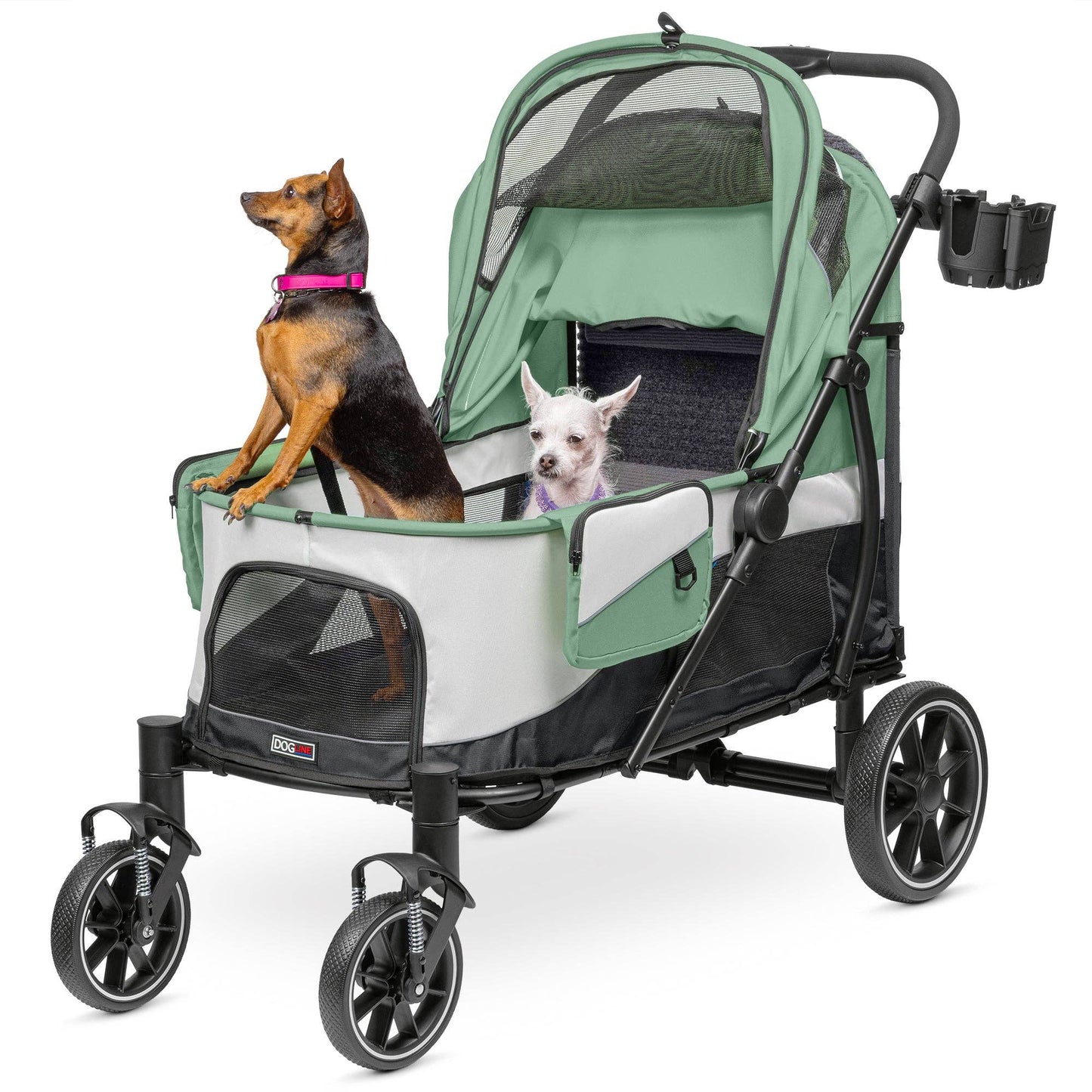 Dogline - Powerhouse Pet Cruiser with Easy Access Ramp