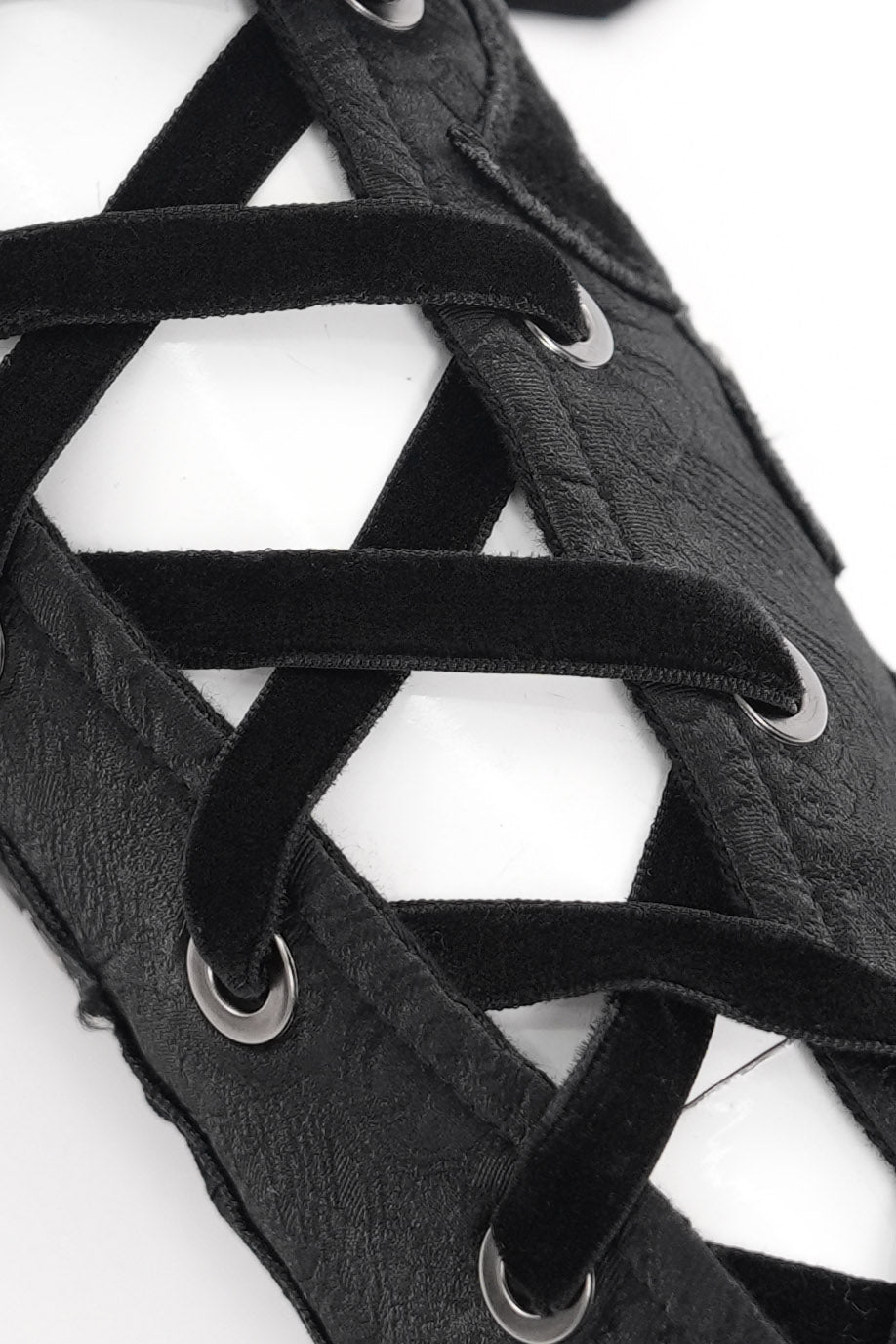 Crucible Studded Lace-Up Gloves