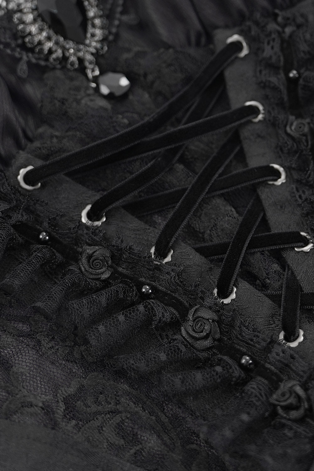 Bow to None Lace Corset Top